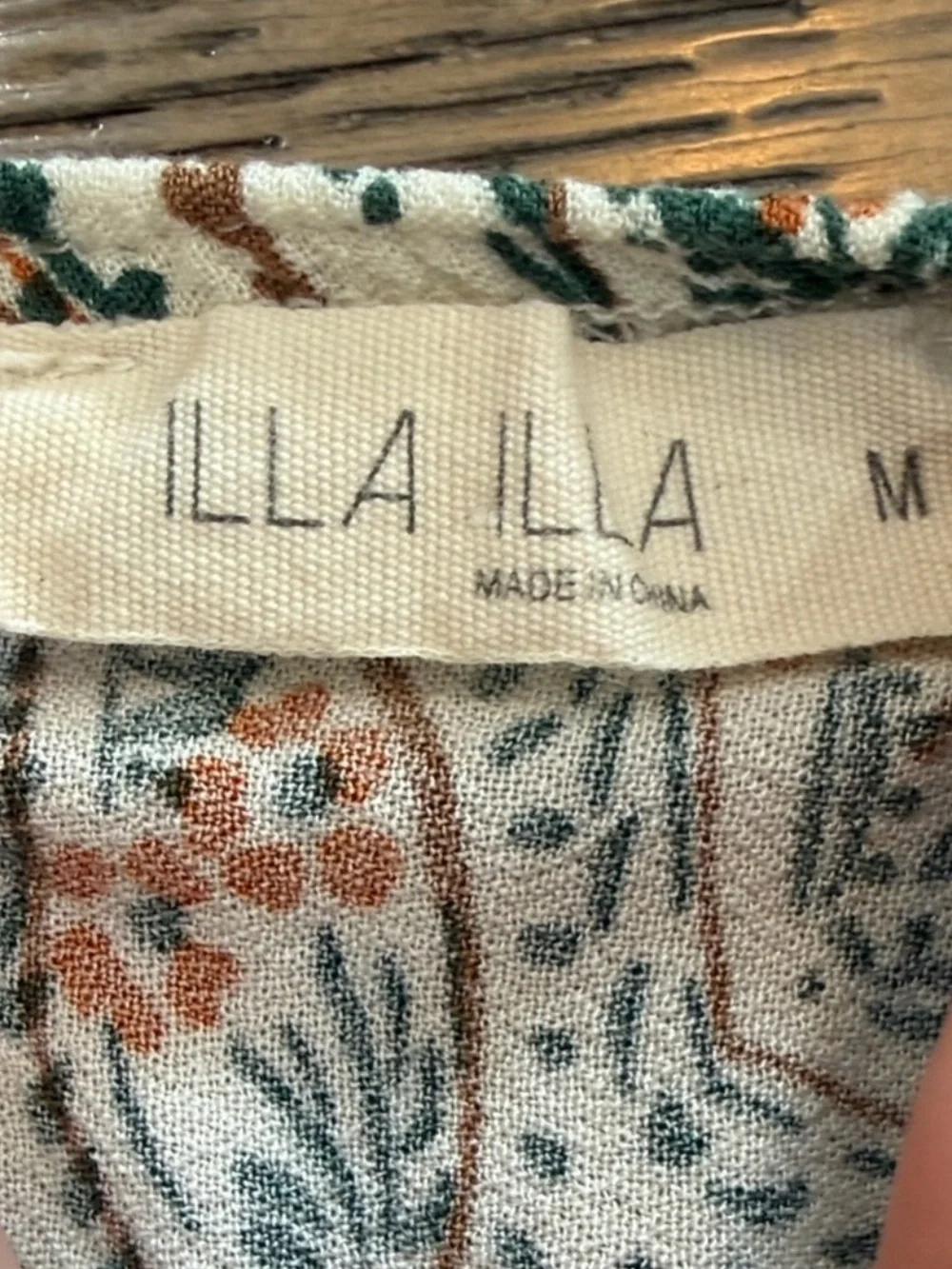 ILLA ILLA Yellow, Cream and Blue Paisley Boho Boutique Halter Tie Maxi Dress - Picture 2 of 8